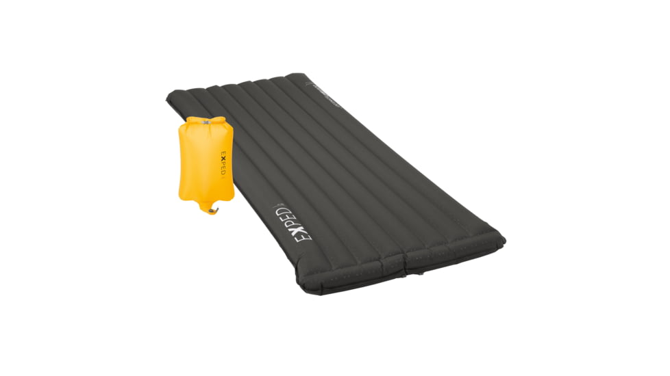 Exped Dura 8R Sleeping Mat, Charcoal, Medium/Wide, 7640445454360