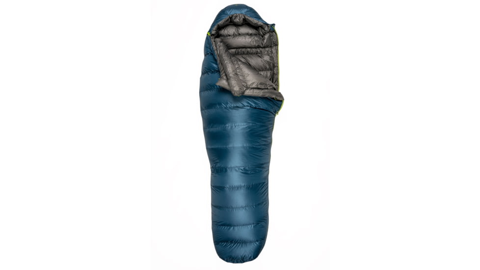 Exped Terra Sleeping Bag, -10C 15F, Left Zip, Inner Girth Shoulder/Foot 67/41 In, Sleeping Bag Length 81 In, Fits Up To 72 In, Packed Dimensions 10.2 X 7.5 X 7.5 In, 7640277845053