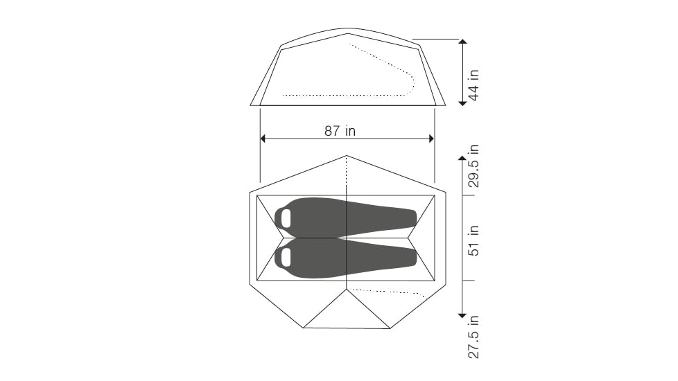 Exped Vega Tent w/ Footprint