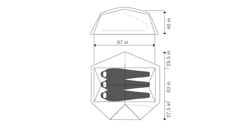Exped Vega Tent w/ Footprint
