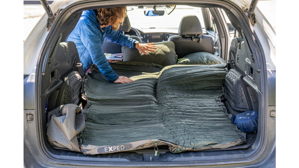 Exped MegaMat Auto Sleeping Pad, Moraine, One Size, 7640277848887
