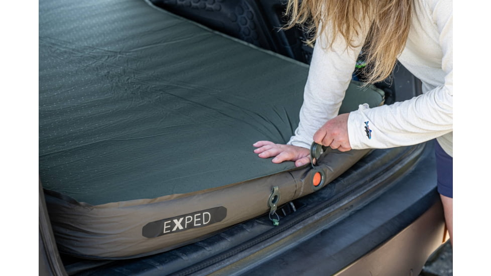 Exped MegaMat Auto Sleeping Pad, Moraine, One Size, 7640277848887