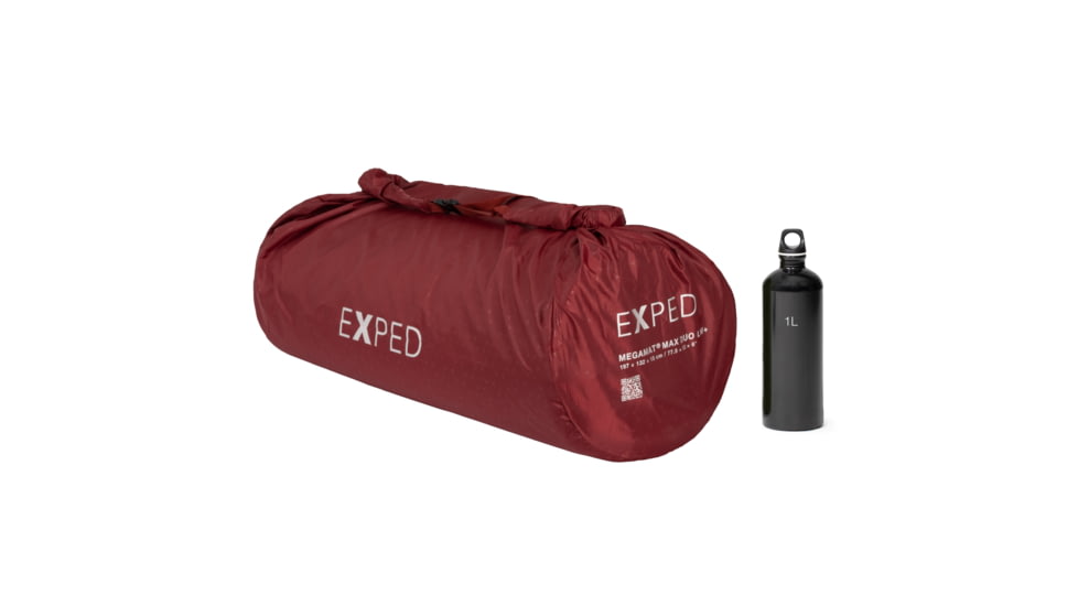 Exped MegaMat Max Duo Sleeping Pad, Burgundy, LW+, 7640277846463