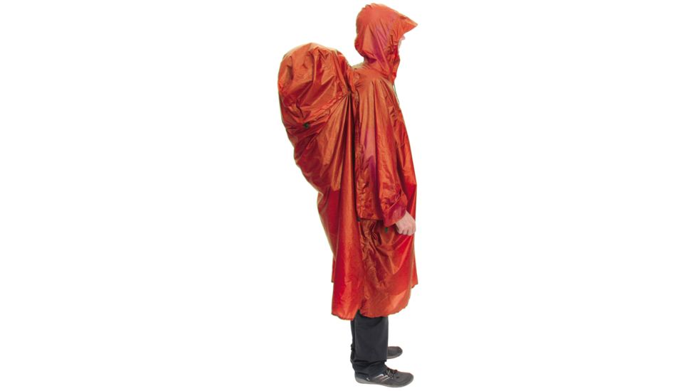 Exped Pack Poncho UL-Terra Cotta-Small