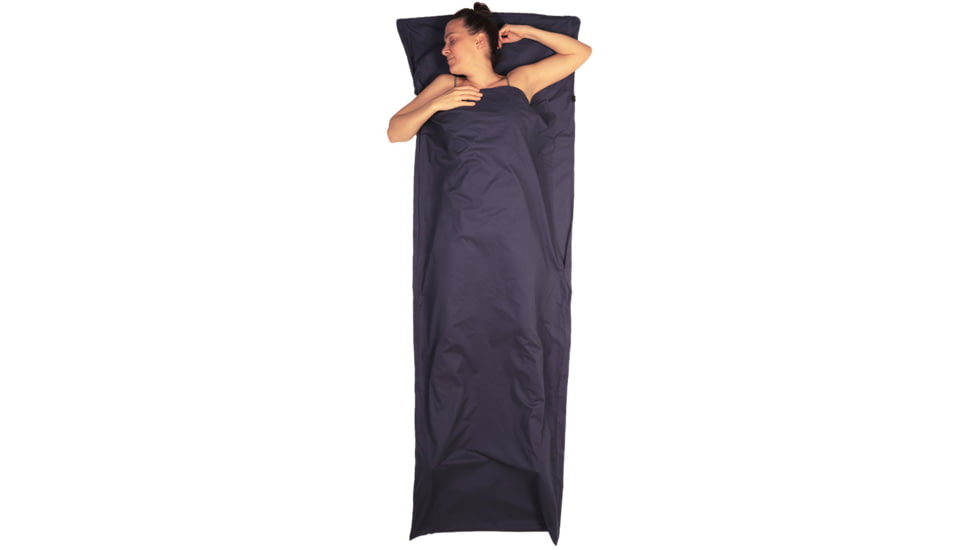 Exped Sleepwell Egypt Cotton Liners, Navy, One Size, 7640445453974