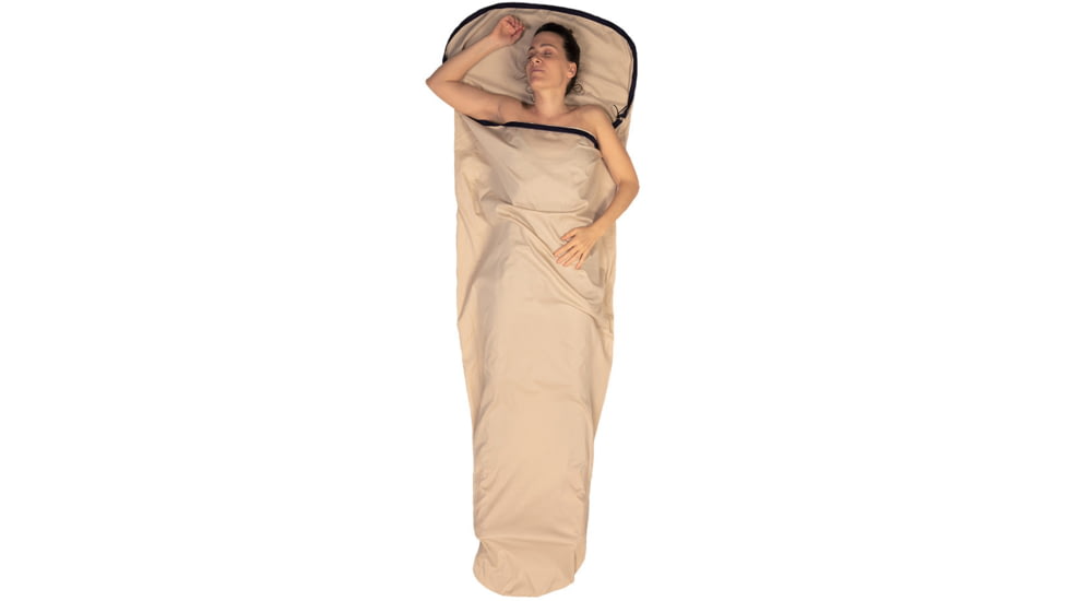 Exped Sleepwell Org Cotton Liners, Natural, mummy, 7640445455152