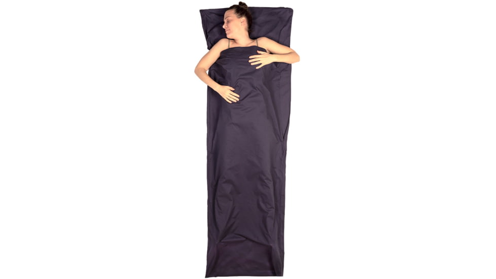 Exped Sleepwell Org Cotton Liners, Navy, One Size, 7640445453936