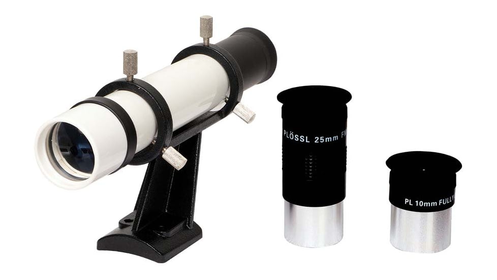 Explore Scientific 134 mm f/4.9 Newtonian Reflector Telescope w/ Equatorial Mount, Black, ES-ON13449EQ3