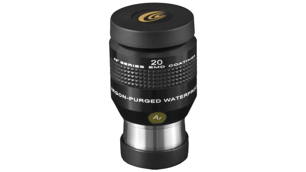 Explore Scientific 52 Degrees Waterproof Eyepiece Kit, Black w/ white lettering, ES logo EPWP52 KIT