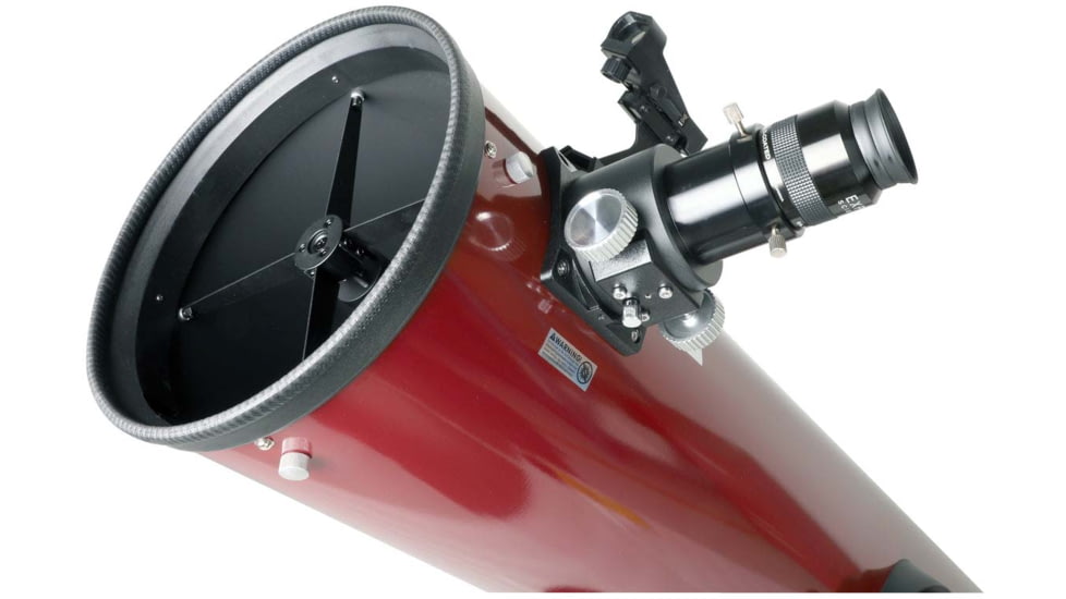 Explore Scientific 8-Inch f/5.9 Limited Edition Dobsonian Reflector Telescope, Ruby Red, ES-ON20859RR