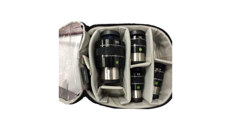 82 Degree Eyepiece Set with soft sided case,Argon-Purged,Waterproof, 5 Piece Set