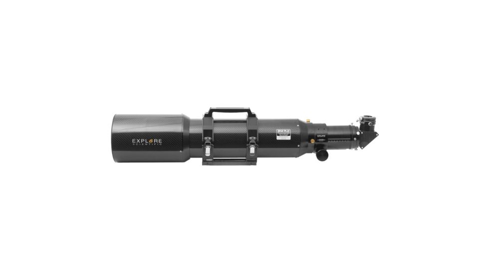 Explore Scientific FPL-53 Carbon Fiber ED140 f/6.5 APO Triplet Refractor w/ Ohara FPL53 Optics and Starlight True 3in Focuser, 140mm, FPL53-140CF-T3