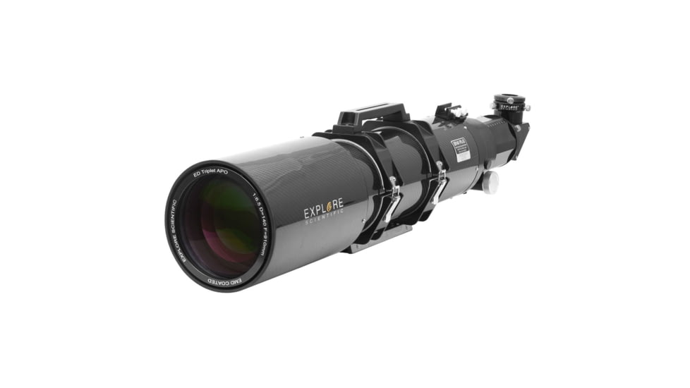 Explore Scientific FPL-53 Carbon Fiber ED140 f/6.5 APO Triplet Refractor w/ Ohara FPL53 Optics, 140mm, FPL53-140CF-01