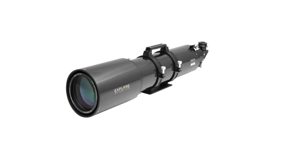 Explore Scientific FPL-53 Carbon Fiber ED165 f/7 APO Triplet Refractor w/ Ohara FPL53 Optics and Starlight True 3in Focuser, 165mm, FPL53-165CF-T3