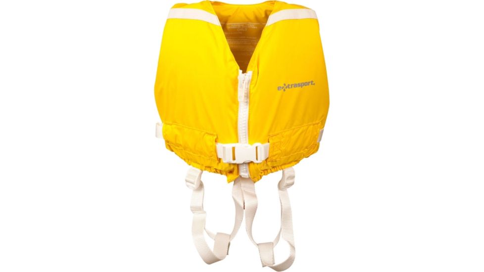 Extrasport Volks Child Life Vest, for Children, Nylon, Yellow 0710001159