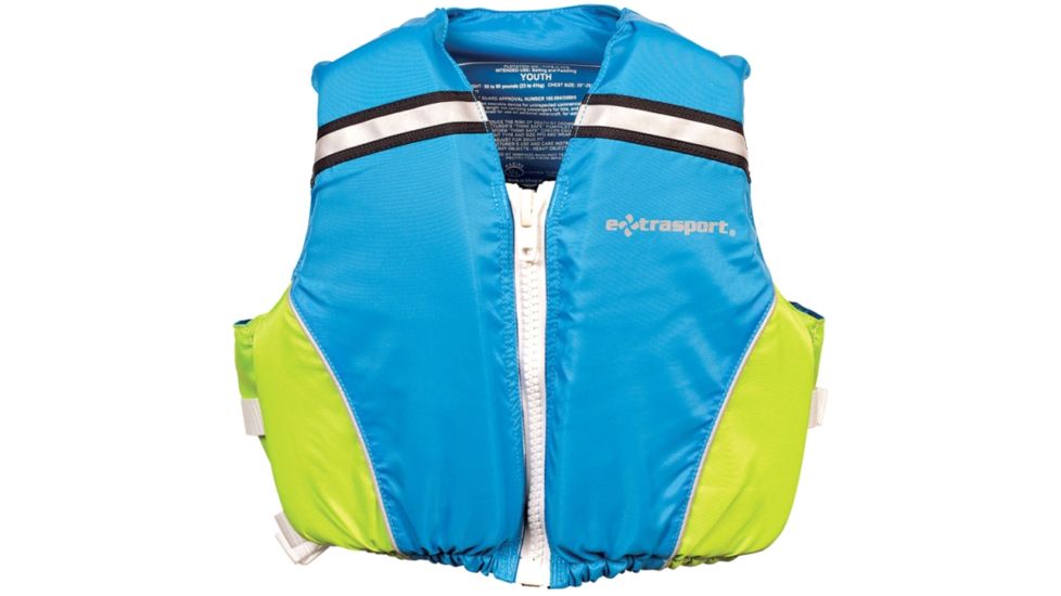 Extrasport Volks Jr. Life Vest, for Adult, Nylon, Pink, Gray 0310000188