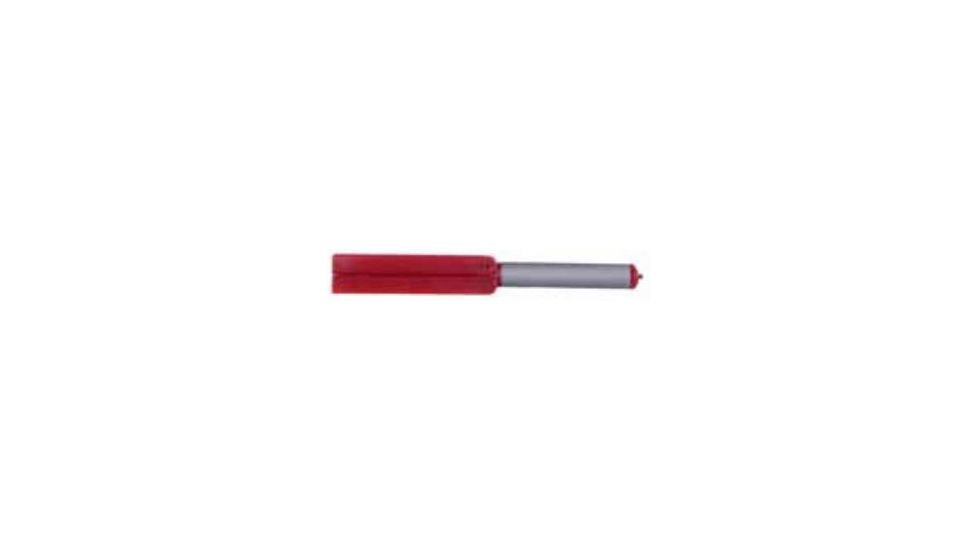 Eze-Lap Fine 600 Oval Shaft,4x.75x.25in,Red Handle 591