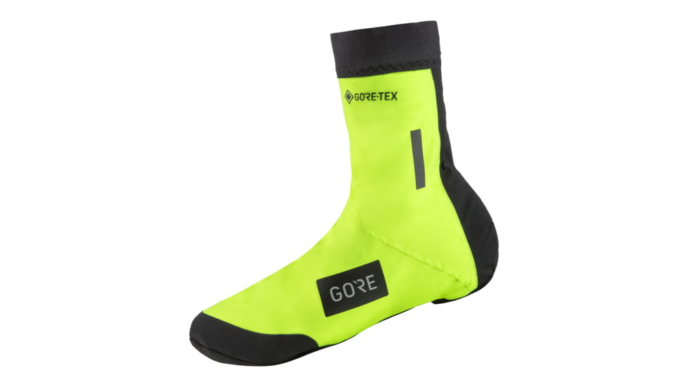 GOREWEAR Sleet Insulated Overshoes in Neon Yellow/Black 9-9.5 Waterproof 124000DB, 100828-0899-L