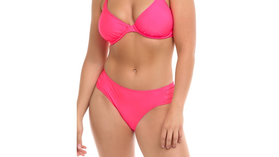 Body Glove Smoothies Nuevo Contempo Swim Bottom - Bubble Gum AAACF641, L, Bubble Gum, 39-506138-Bubble-Gum-L