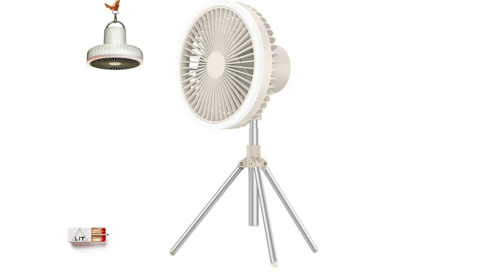 Life Intents Tripod Portable Fan with Night Light, tripod-portable-fan-light
