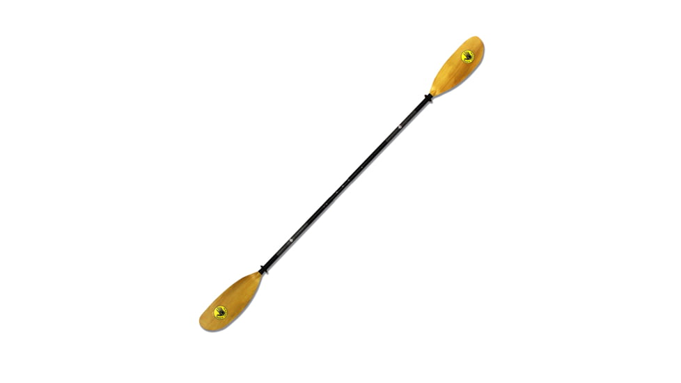 Aquapac Slider Pro 3-Piece Adjustable SUP / Kayak Paddle C0D2500E, 87-94 in, Wood/Yellow, KAYPAD20-WOYL-87-94/IN