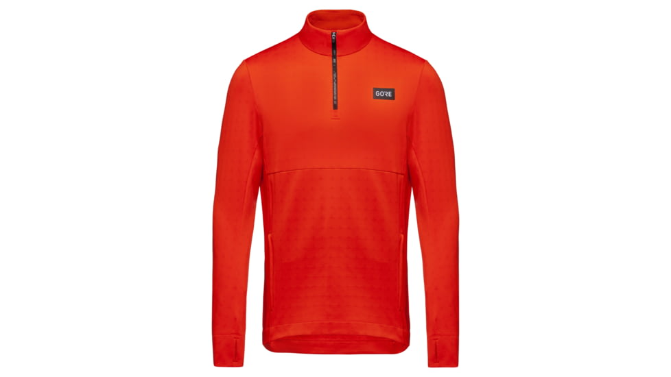 GOREWEAR Everyday Thermo 1/4-Zip Mens in Fireball 2XL Regular fit 47FE0438, 100939-AY00-XXXL