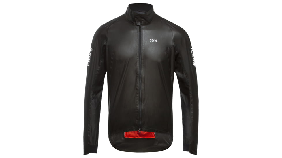 GOREWEAR Mens C5 GORE-TEX SHAKEDRYTM 1985 Cycling Jacket in Black Medium Slim fit Waterproof 89A692C9, 100093-9900-L