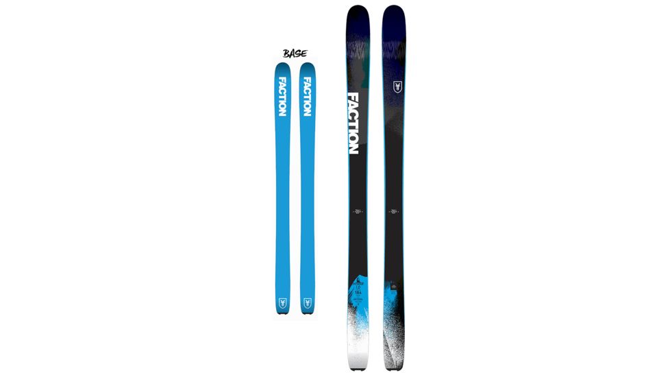 Faction Dictator 1.0 17/18 Ski, Black/Blue, 176, SKI-1718-DCT10-176
