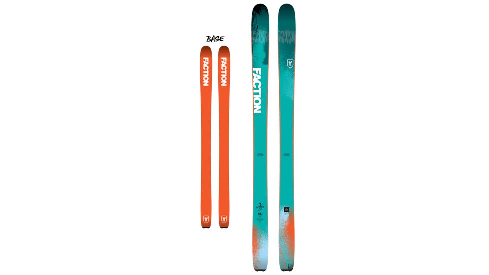 Faction Dictator 1.0 17/18 Ski, Teal/Orange, 187, SKI-1718-DCT20-187