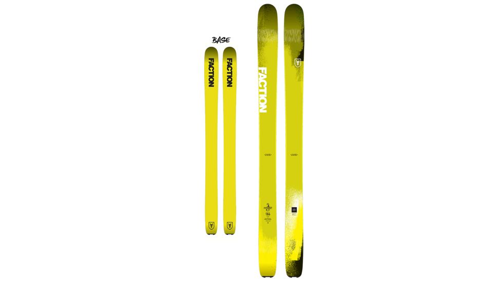 Faction Dictator 1.0 17/18 Ski, Yellow/Black, 180, SKI-1718-DCT40-180