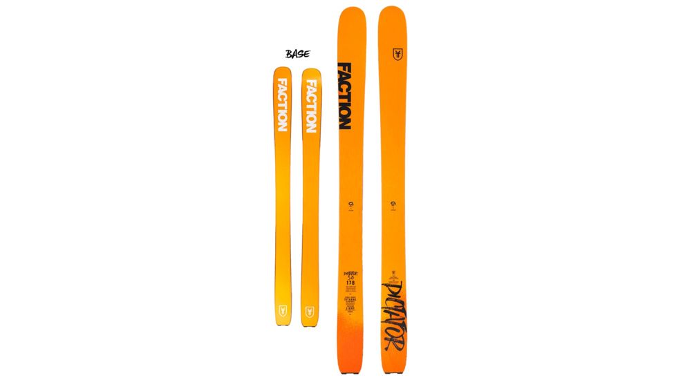 Faction Dictator 3.0 Freeride Skis, 182 cm, FCTN-SKW19-DCT30-ZZZ-182-P1