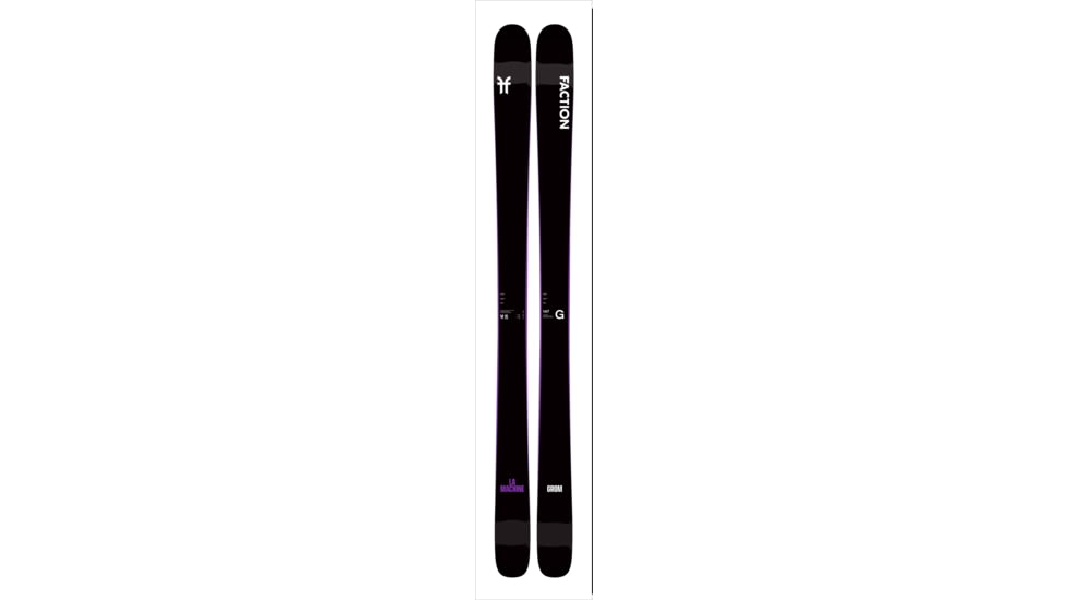 Faction La Machine Grom Skis, Black, 138, FCSKW23-LAM0-ZZ-138-1