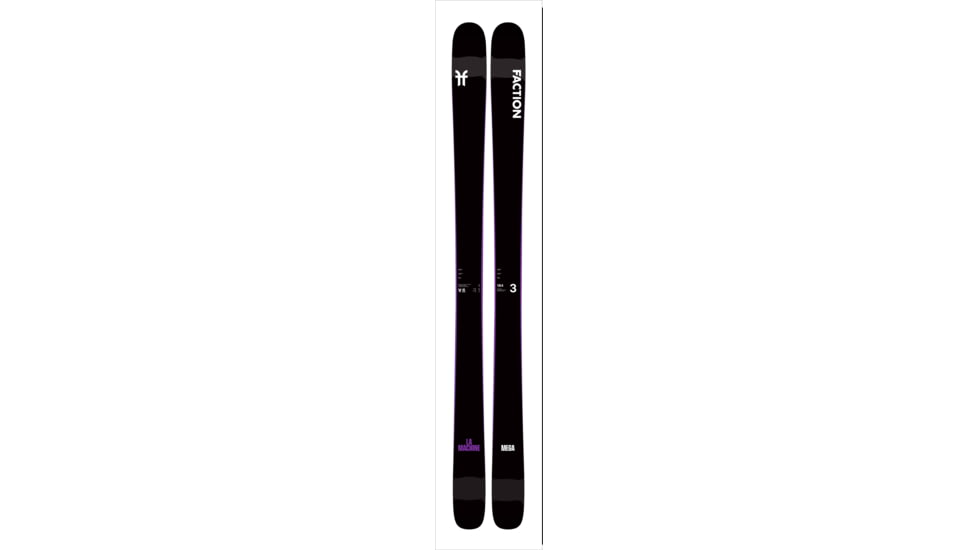 Faction La Machine Mega Skis, Black, 172, FCSKW23-LAM3-ZZ-172-1