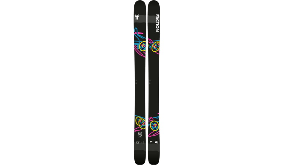 Faction Prodigy 4.0 Skis, Black, 185, FCSKW23-PR4Z-ZZ-185-1