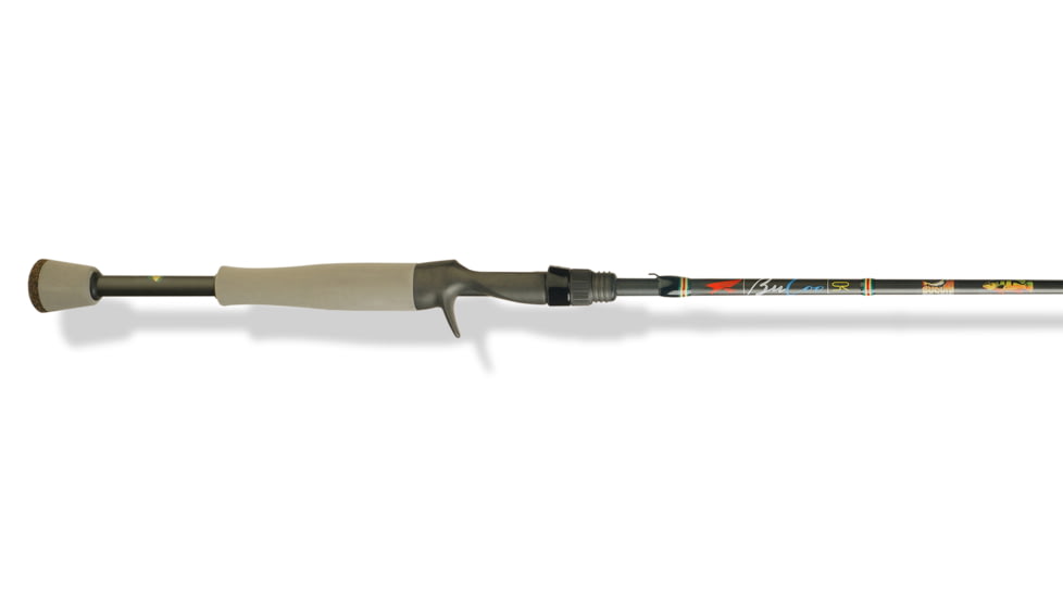 Falcon Rods Peacock Casting Rod, BuCoo SR Peacock, Heavy, Black, 5 ft8 in, BRC-7-158