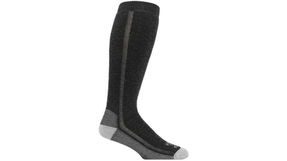 Farm To Feet Ansonville Over-The-Calf Sporting Sock - Men's-Charcoal/Platinum-Large