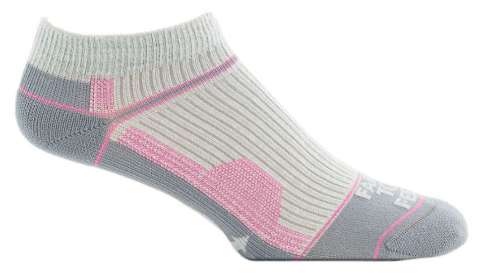 Farm To Feet Asheville Light Weight Low Sock - Womens-Silver Heather-Large