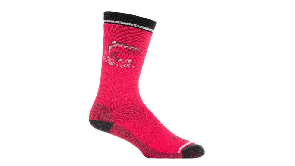 Farm To Feet Concord Fish Sporting Sock - Mens-Formula One/Black-Large