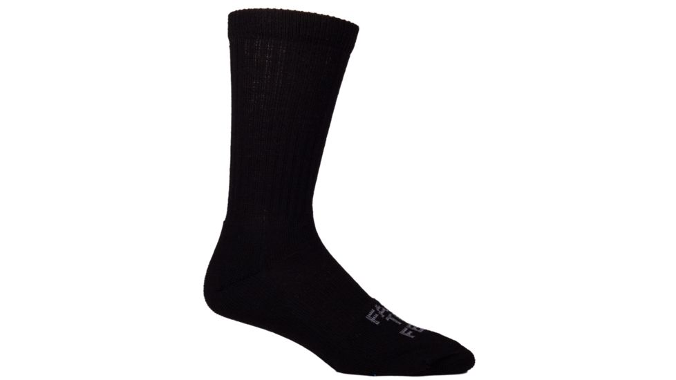 Farm To Feet Coronado Traditional Lightweight Boot Sock - Men's-Black-Medium
