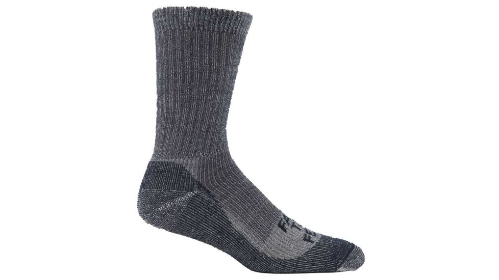 Farm To Feet Coronado Traditional Lightweight Boot Sock - Men's-Charcoal-Large