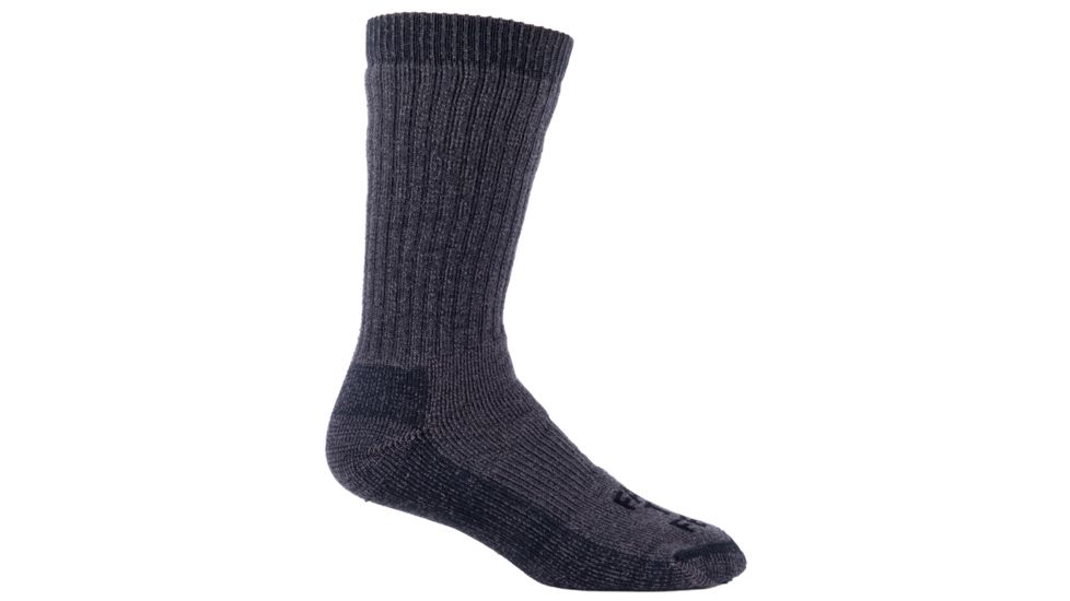 Farm To Feet Kodiak Traditional Heavy Weight Boot Sock - Men's-Charcoal-Medium