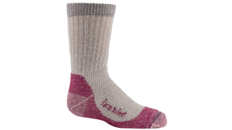Farm To Feet NFZ Boulder Light Crew Hiking Sock - Kid's-Berry-Medium