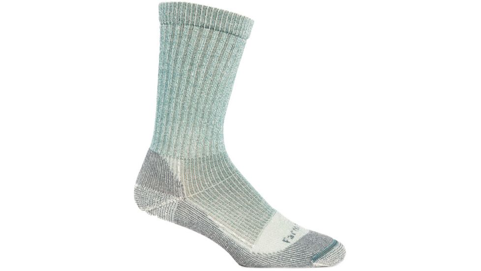 Farm To Feet NFZ Boulder Light Crew Hiking Sock - Women's-Atlantic-Medium