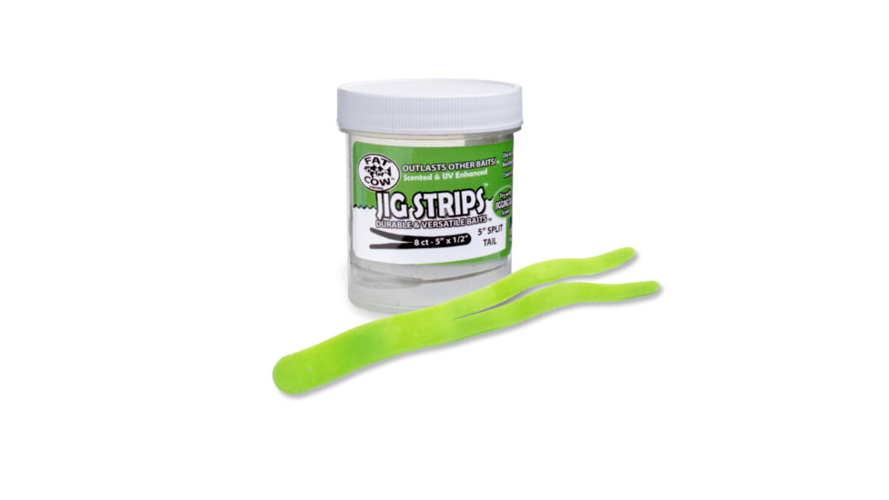 Fat Cow Jig Strips Split Tail