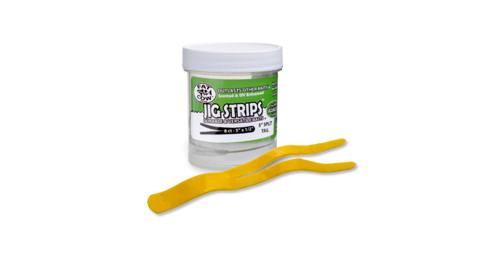 Fat Cow Jig Strips Split Tail