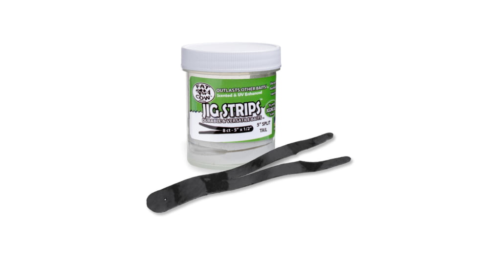 Fat Cow Jig Strips Split Tail
