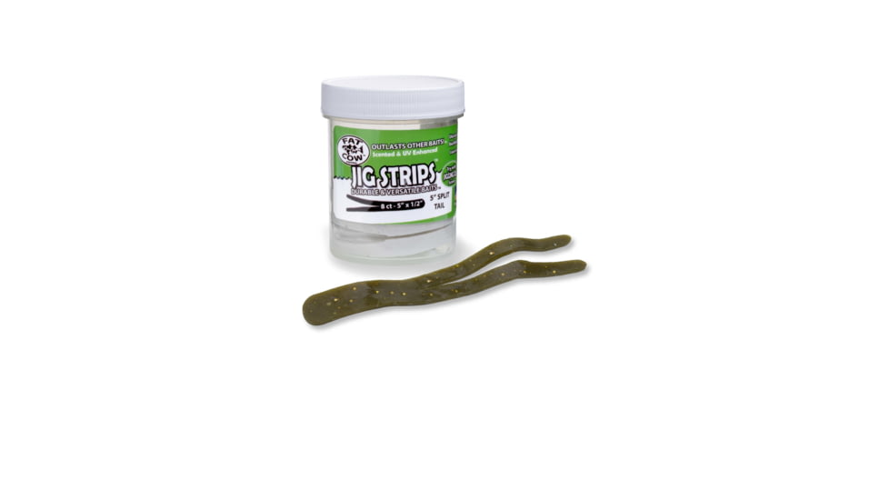 Fat Cow Jig Strips Split Tail