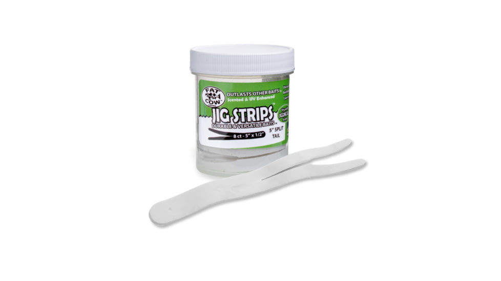 Fat Cow Jig Strips Split Tail