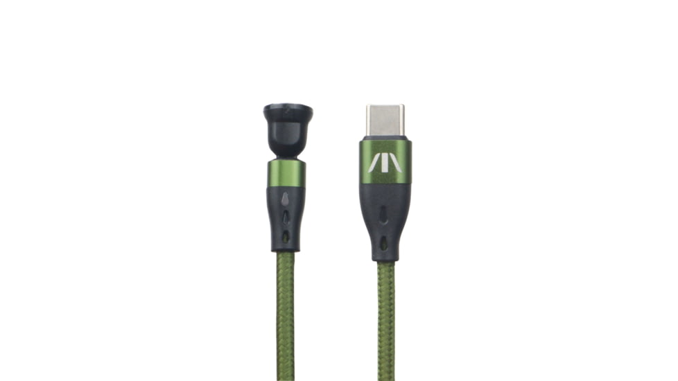 FatBoy Tripods Magnetic Charging Cable, OD Green, FBTCable20