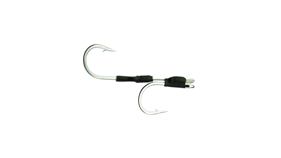 Fathom Hookset SS Cable Double Trolling Lance, 5in, Hook 7/0, HS-FATHSS-07/0D